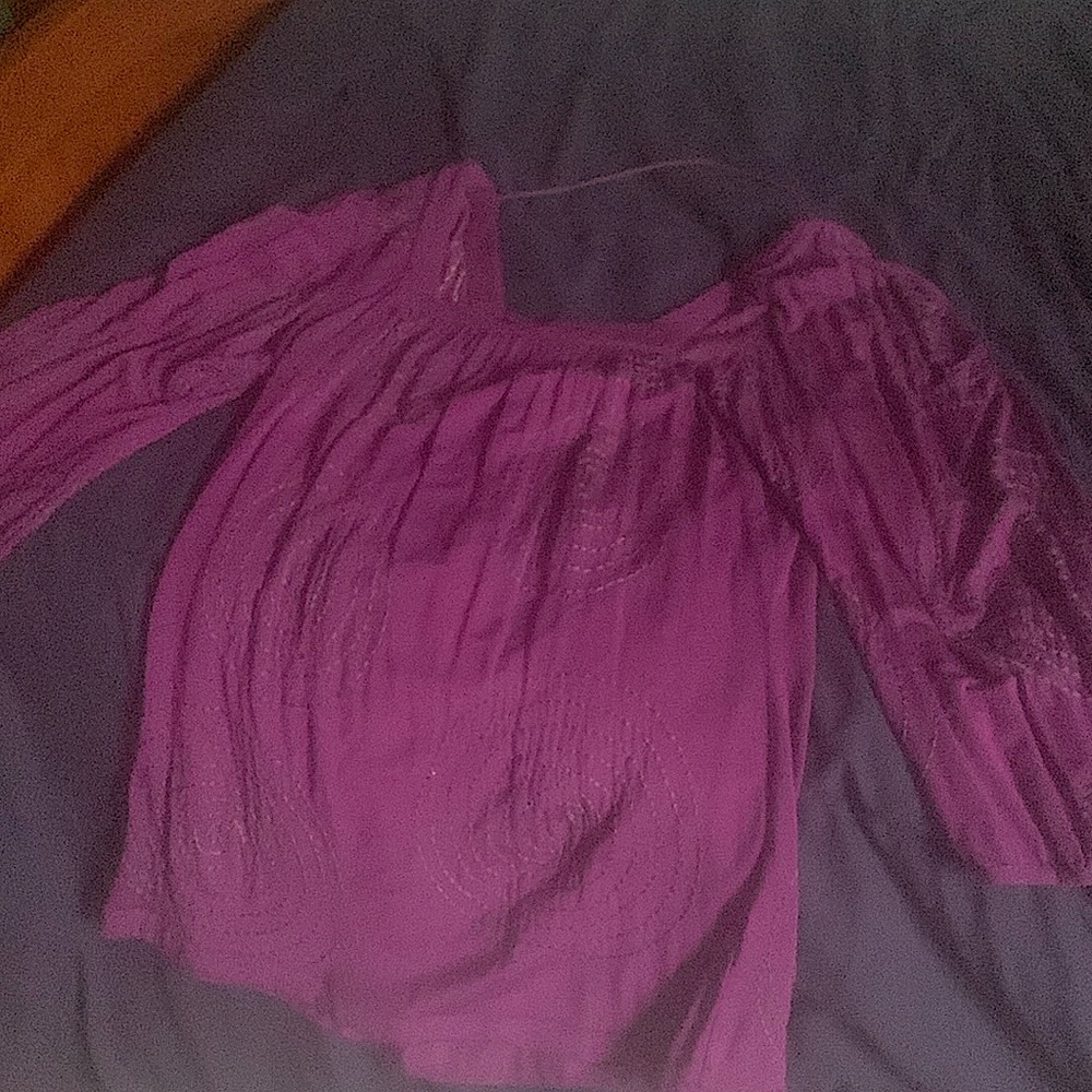 Medium purple, long sleeve